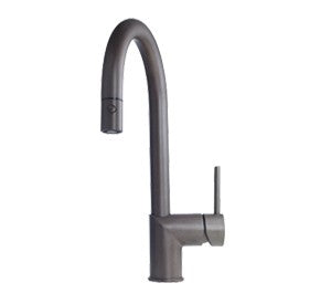 Kindred KFPD1800 Gooseneck pull down spray faucet dual stream