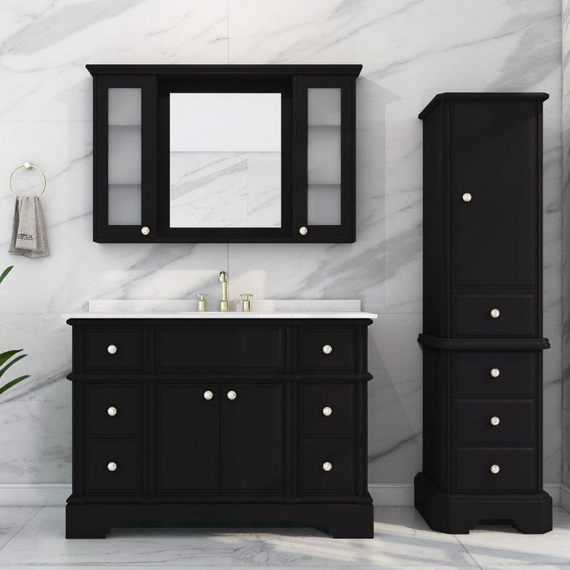 Virta 48 Inch Charm Floor Mount Single Sink Vanity