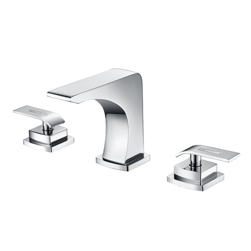 Empyrean LUXCR08 Lux 8" Widespread Lavatory Faucet with Crystal