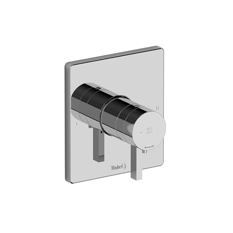 Riobel Profile TPFTQ44 2-way no share Type TP thermostaticpressure balance coaxial valve trim (Without Rough-in)
