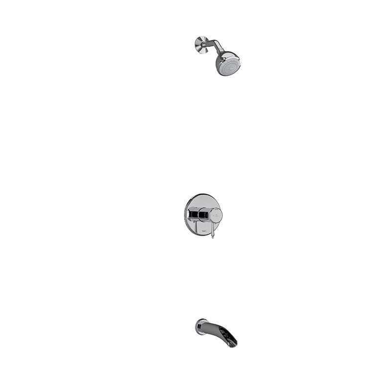 Riobel KIT4744RT Type T/P 1/2 inch coaxial 2-way no share with shower head and tub spout