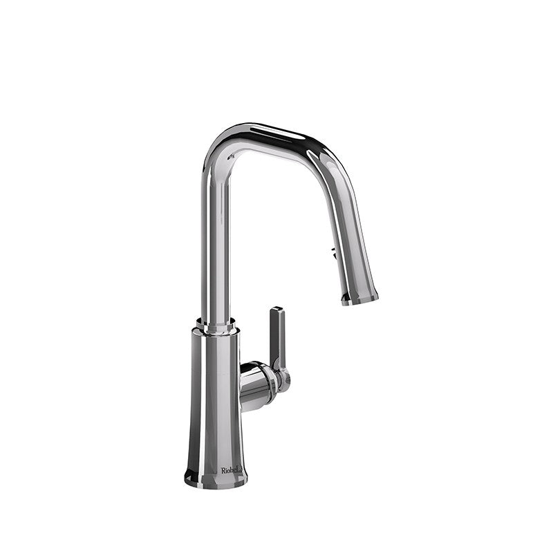Riobel TTSQ101 Trattoria kitchen faucet with spray