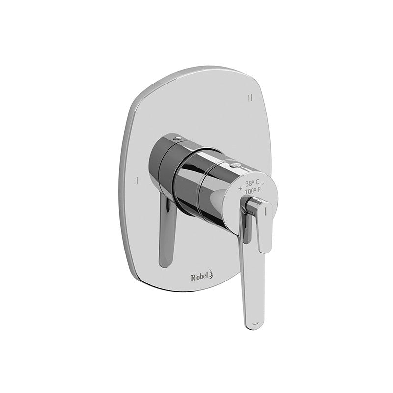 Riobel Venty TVY47 3-way Type T/P coaxial valve trim (Without Rough-in)