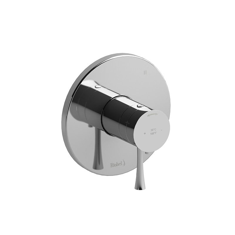 Riobel Edge EDTM45 3-way Type TP thermostaticpressure balance coaxial complete valve