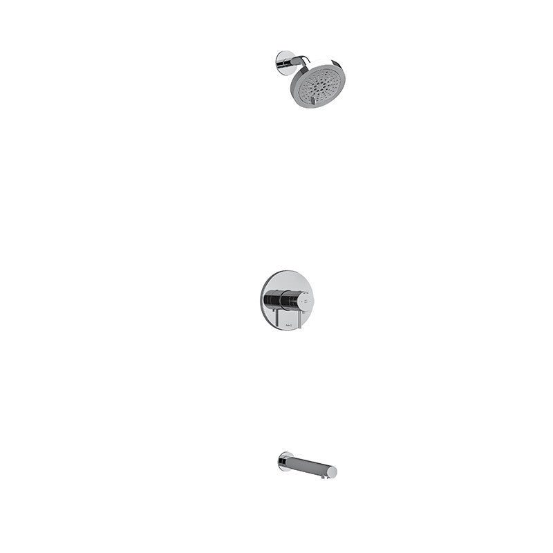 Riobel Pallace KIT4744PATM Type T/P 1/2 inch coaxial 2-way no share with shower head and tub spout