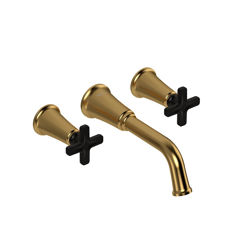 Riobel Momenti MMSQ05X 8inches wall-mount tub filler