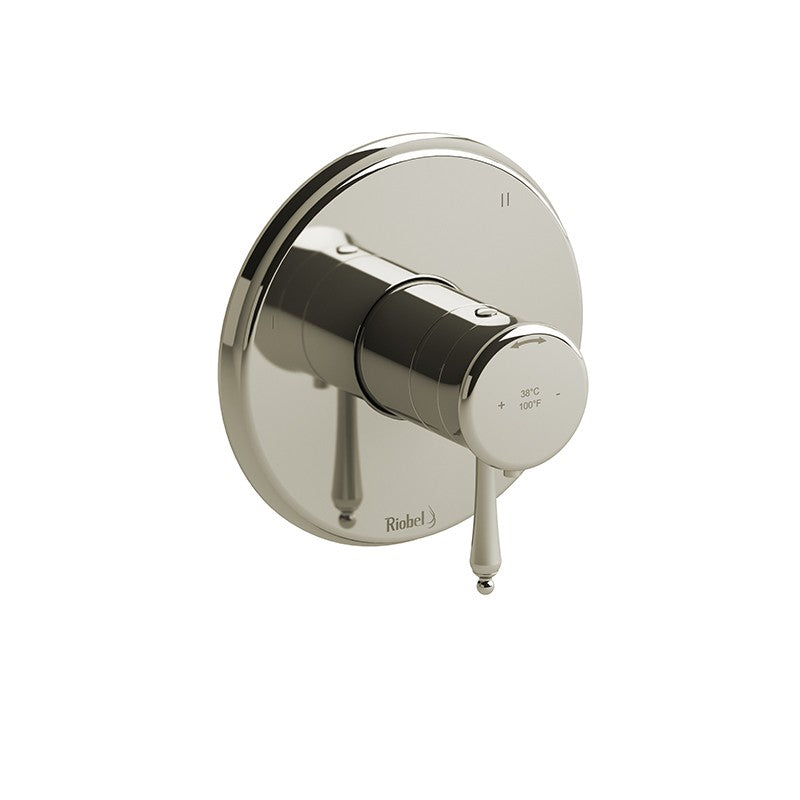 Riobel Georgian TGN47 3-way no share Type T/P coaxial valve trim (Without Rough-in)