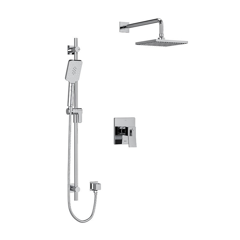 Riobel Zendo 2-Way Shower System Trim with Hand Shower and Shower Head TKIT323ZOTQ