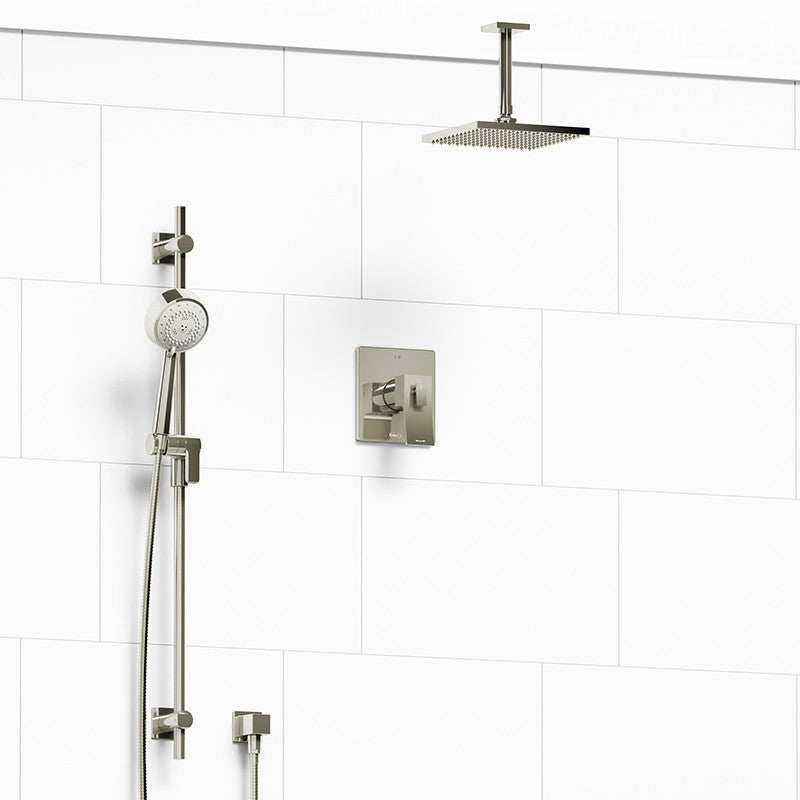 Riobel Zendo 2-Way Shower System Trim with Hand Shower and Shower Head TKIT323ZOTQ