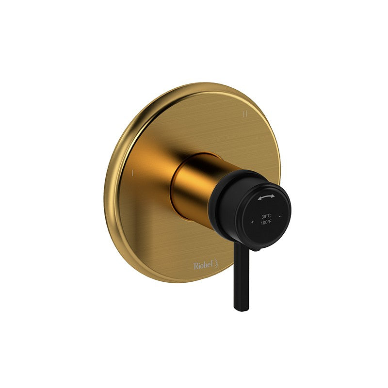 Riobel Momenti TMMRD45L 3-way Type T/P coaxial valve trim (Without Rough-in)