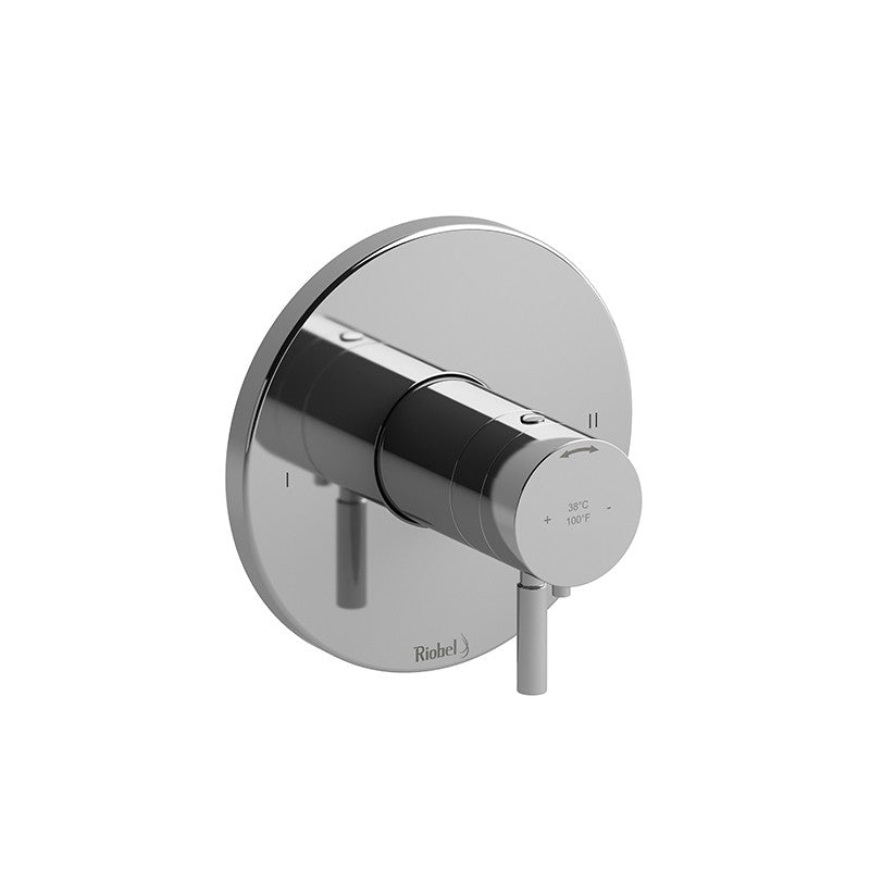 Riobel Riu TRUTM44 2-way no share Type TP thermostaticpressure balance coaxial valve trim (Without Rough-in)