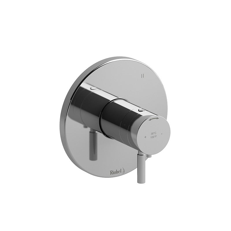Riobel Riu TRUTM45 3-way Type TP thermostaticpressure balance coaxial valve trim (Without Rough-in)
