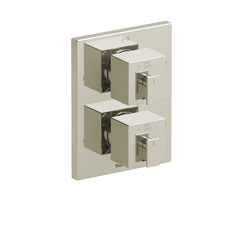 Riobel Zendo TZOTQ46 4-way Type TP thermostaticpressure balance coaxial valve trim (Without Rough-in)