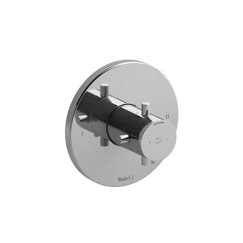 Riobel Riu TRUTM44 2-way no share Type TP thermostaticpressure balance coaxial valve trim (Without Rough-in)