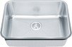 Franke NCX110-23 Sink - Undermount Single Concerto Creased Bottom SS