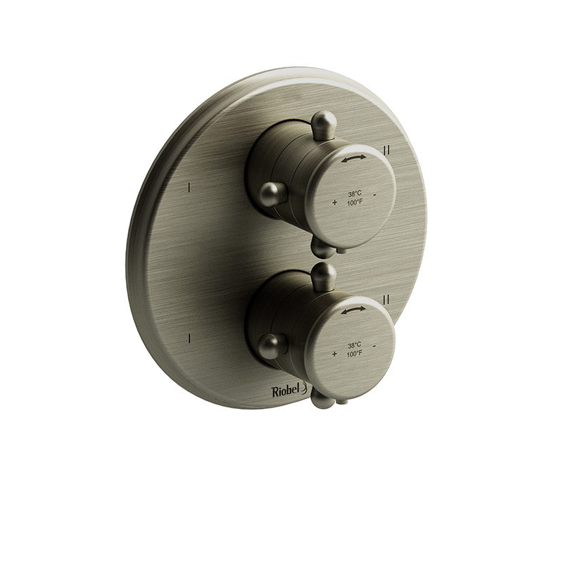 Riobel RT88 4-way no share Type T/P coaxial complete valve