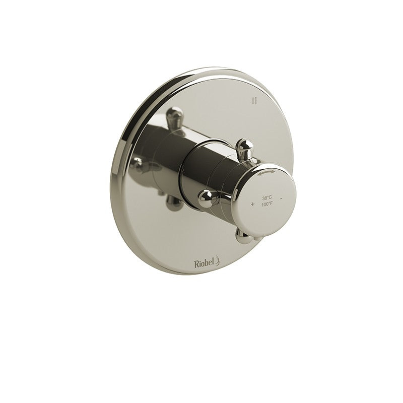 Riobel Georgian TGN47 3-way no share Type T/P coaxial valve trim (Without Rough-in)