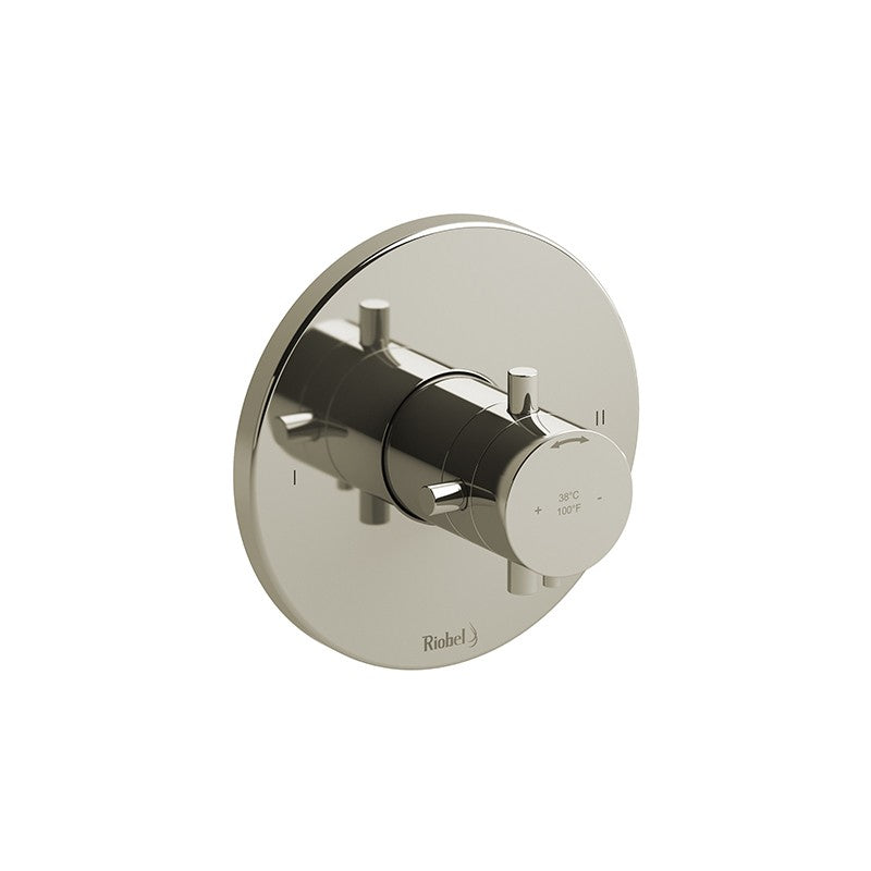 Riobel Riu TRUTM44 2-way no share Type TP thermostaticpressure balance coaxial valve trim (Without Rough-in)