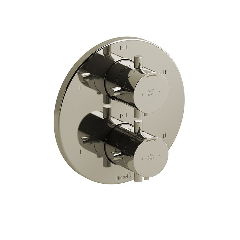 Riobel Riu TRUTM46 4-way Type TP thermostaticpressure balance coaxial valve trim (Without Rough-in)
