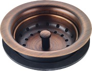 Franke TDB35-BC 3 12 basket waste fitting Black copper
