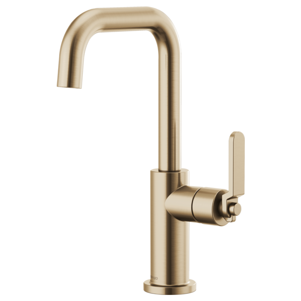 BRIZO LITZE 61054LF SQUARE SPOUT BAR INDUSTRIAL HANDLE