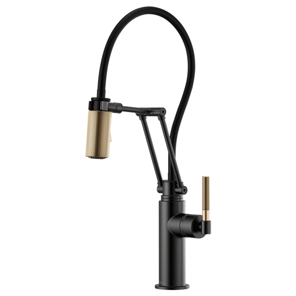 BRIZO LITZE 63243LF ARTICULATING KNURLED HANDLE