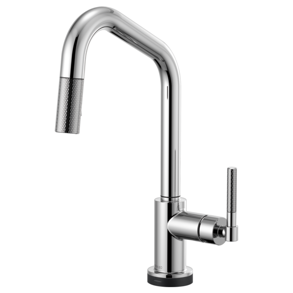 BRIZO LITZE 64063LF ANGLED SPOUT PULL-DOWN WITH SMARTTOUCH KNURLED HANDLE