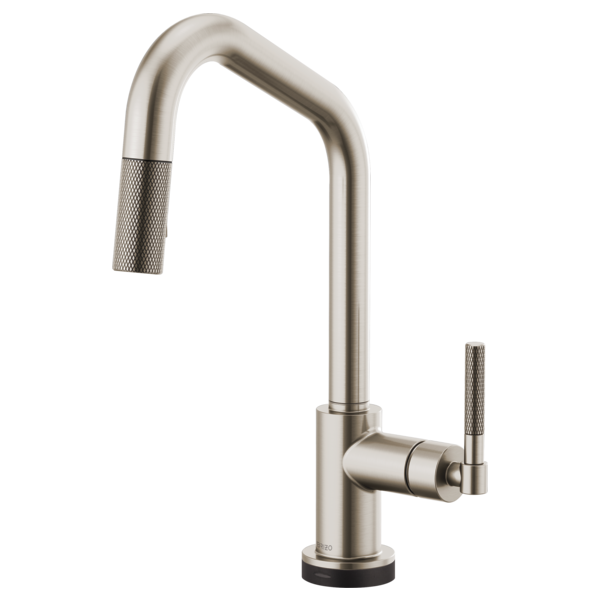 BRIZO LITZE 64063LF ANGLED SPOUT PULL-DOWN WITH SMARTTOUCH KNURLED HANDLE