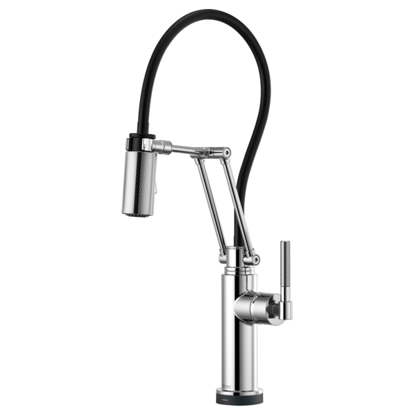 BRIZO LITZE 64243LF ARTICULATING WITH SMARTTOUCH KNURLED HANDLE