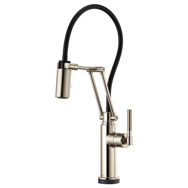 BRIZO LITZE 64243LF ARTICULATING WITH SMARTTOUCH KNURLED HANDLE