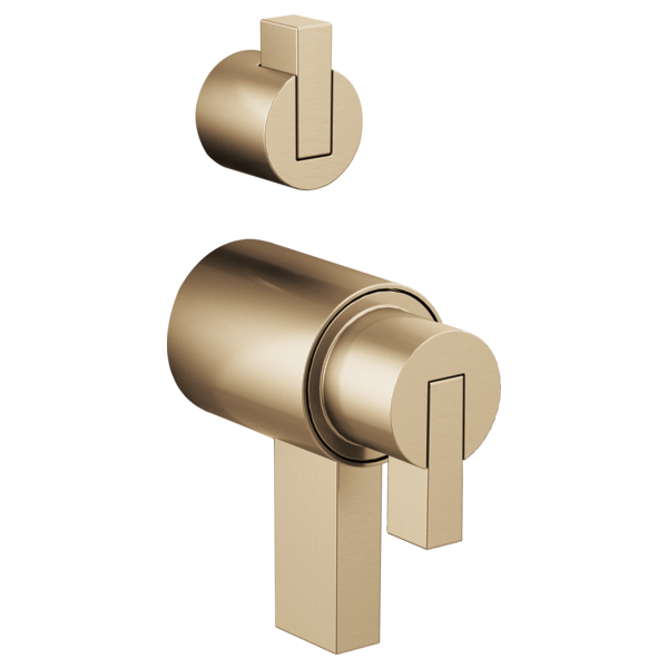 BRIZO LITZE HL7532 TEMPASSURE THERMOSTATIC VALVE WITH DIVERTER TRIM LEVER HANDL