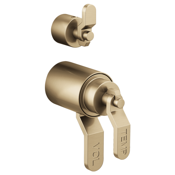 BRIZO LITZE HL7534 TEMPASSURE THERMOSTATIC VALVE WITH DIVERTER TRIM SHUTOFF HAN