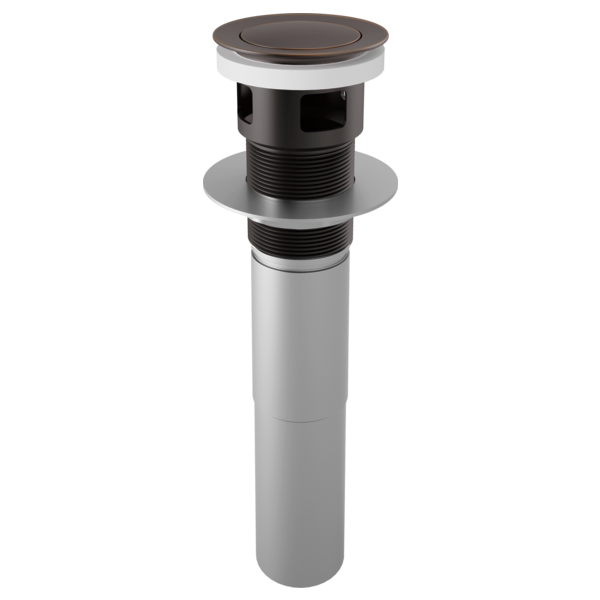 BRIZO RP81628 PUSH POP-UP DRAIN WITH OVERFLOW