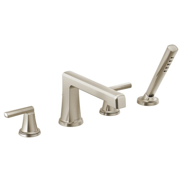 BRIZO LEVOIR T67498 ROMAN TUB WITH HANDSHOWER DLES
