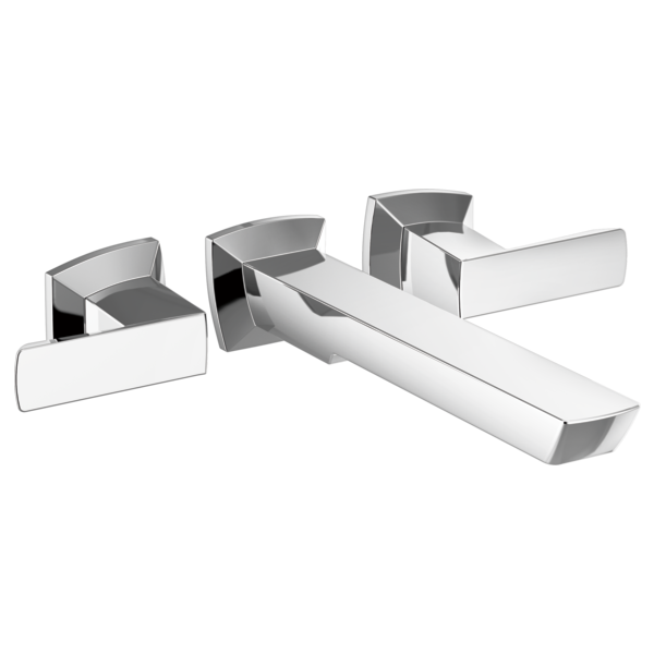 BRIZO VETTIS T70488 TWO HANDLE WALL MOUNT TUB FILLER