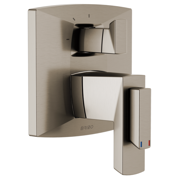 BRIZO VETTIS T75588 TEMPASSURE THERMOSTATIC VALVE WITH 3 SETTING DIVERTER TRIM