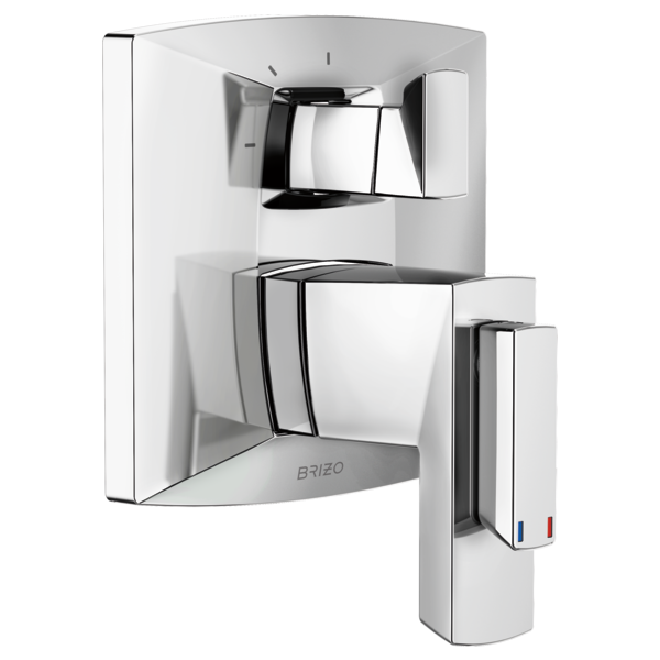 BRIZO VETTIS T75588 TEMPASSURE THERMOSTATIC VALVE WITH 3 SETTING DIVERTER TRIM