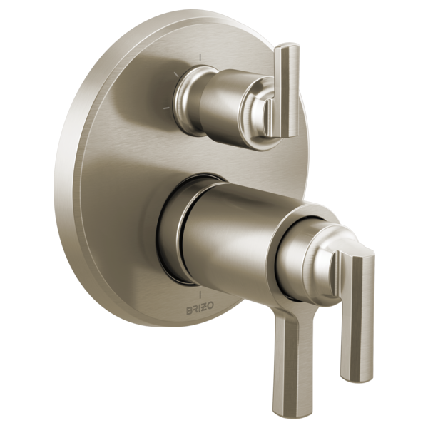 BRIZO LEVOIR T75598 TEMPASSURE THERMOSTATIC VALVE WITH 3-FUNCTION DIVERTER TRIM