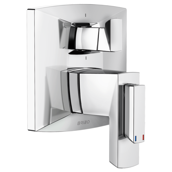 BRIZO VETTIS T75688 TEMPASSURE THERMOSTATIC VALVE WITH 6 SETTING DIVERTER TRIM