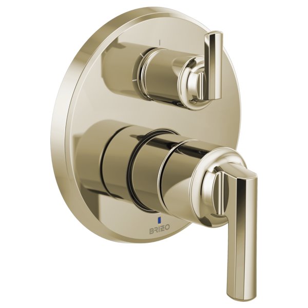 BRIZO LEVOIR T75P598 PRESSURE BALANCE VALVE WITH 3-FUNCTION DIVERTER TRIM