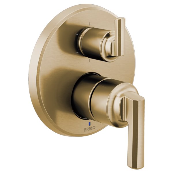BRIZO LEVOIR T75P698 PRESSURE BALANCE VALVE WITH 6-FUNCTION DIVERTER TRIM