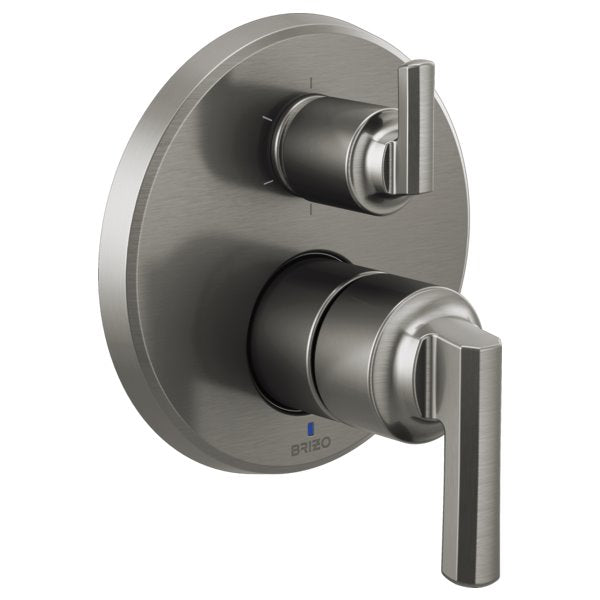 BRIZO LEVOIR T75P698 PRESSURE BALANCE VALVE WITH 6-FUNCTION DIVERTER TRIM