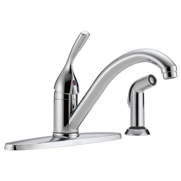 DELTA CLASSIC 400-DST 1H KIT FCT W/SPRAY CR