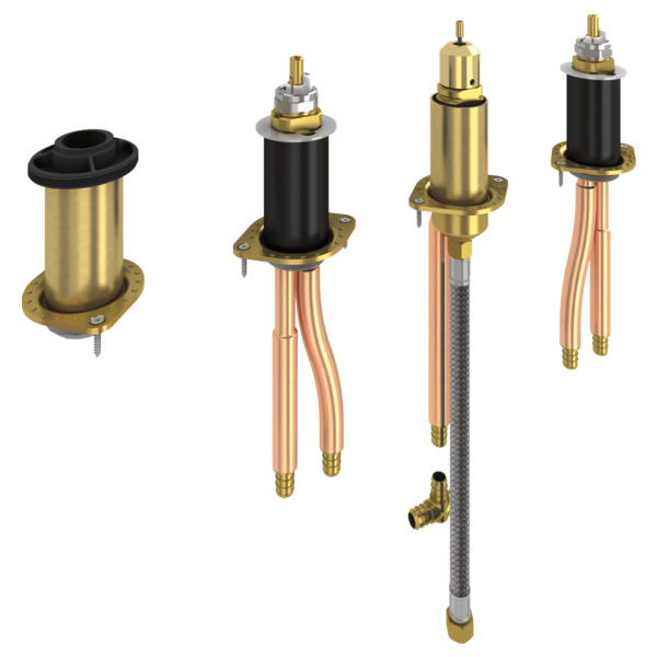DELTA  R4707-PX ROMAN TUB WITH HANDSHOWER ROUGH - PEX CRIMP