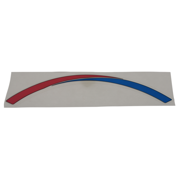 DELTA  RP17498 D-LABEL-SHWR ESCUT- RED & BLUE