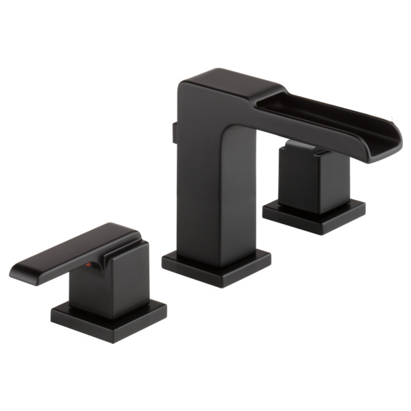 DELTA ARA 3568LF-MPU WIDESPREAD CHANNEL BATH FAUCETW/ METAL POP-UP