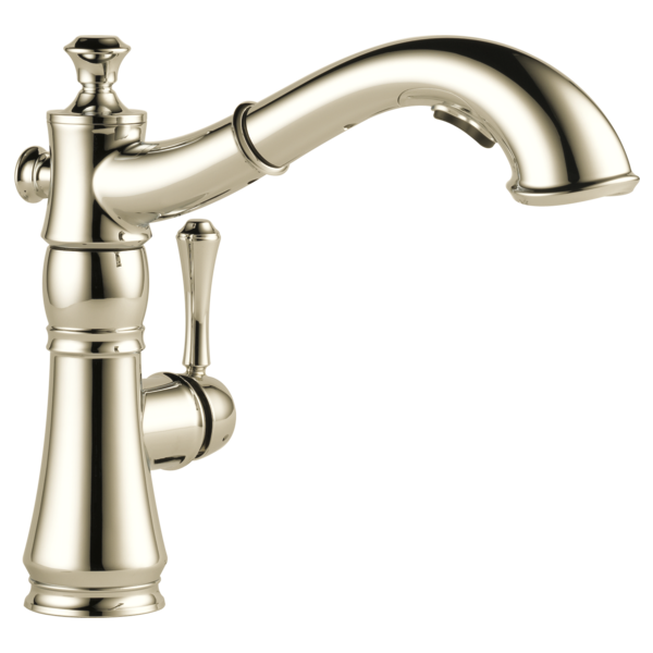 DELTA CASSIDY 4197-DST SINGLE HANDLE PULL-OUT KITCHEN FAUCET