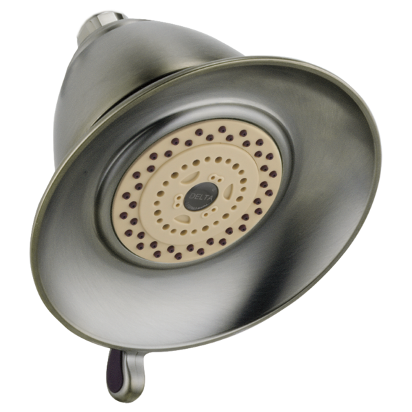 DELTA VICTORIAN RP34355 TRADITIONAL DUAL SPRAY TOUCH CLEAN SHOWERHEAD