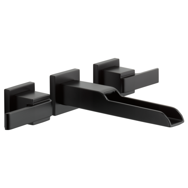 DELTA ARA T3568LF-WL 2H WALL MOUNT CHANNEL LAVATORYFAUCET - 8"