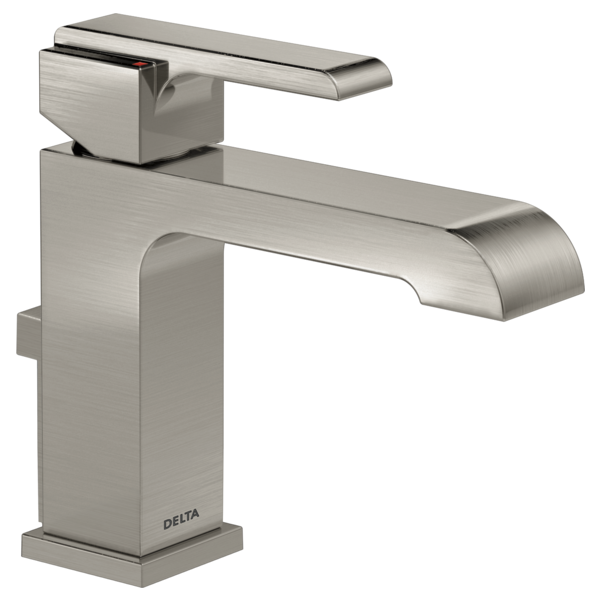 DELTA ARA 567LF-MPU SINGLE HOLE - SINGLE HANDLE-4"PLATE/METAL POP-UP